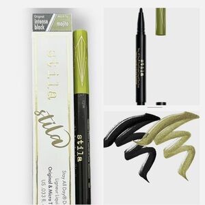 Stila Dual-Ended Liquid Eyeliner Intense Black and Mojito